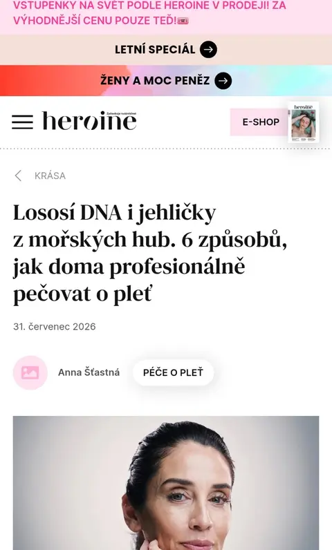 Mediální výstup · Heroine
