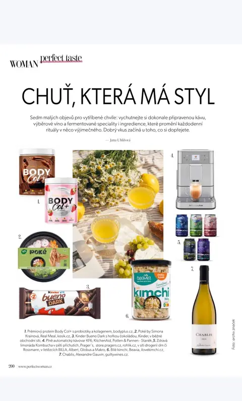 Mediální výstup · Taste